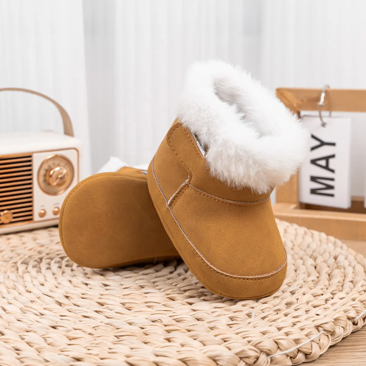 New Baby Boots for Toddler Fleece Lined Autumn Winter