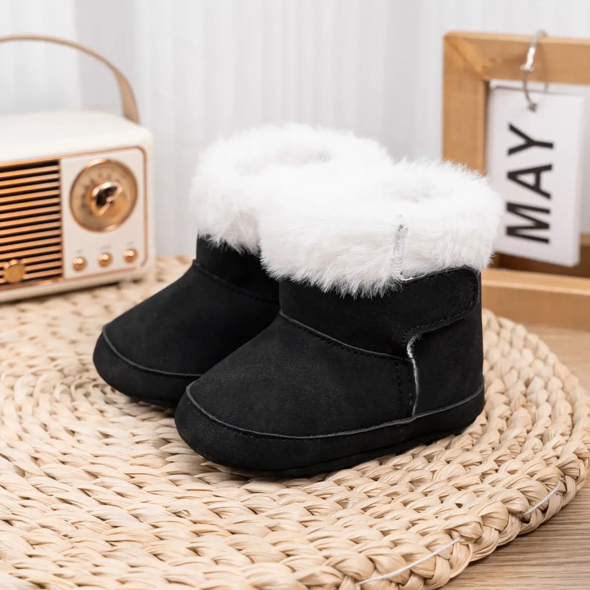 New Baby Boots for Toddler Fleece Lined Autumn Winter — feature 4