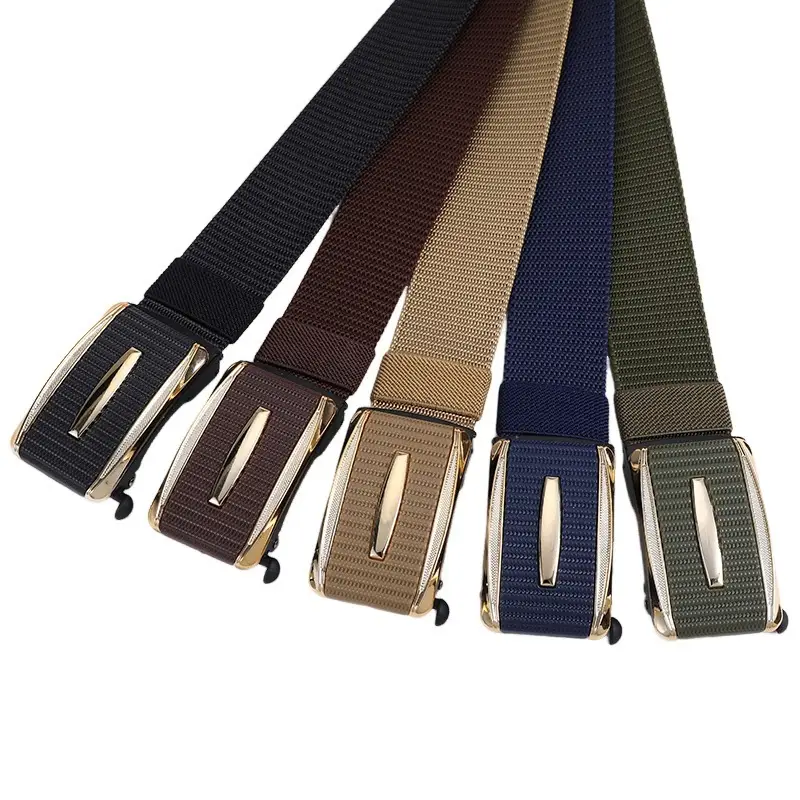 Men's Tactical Nylon Belt with Automatic Buckle — feature 7