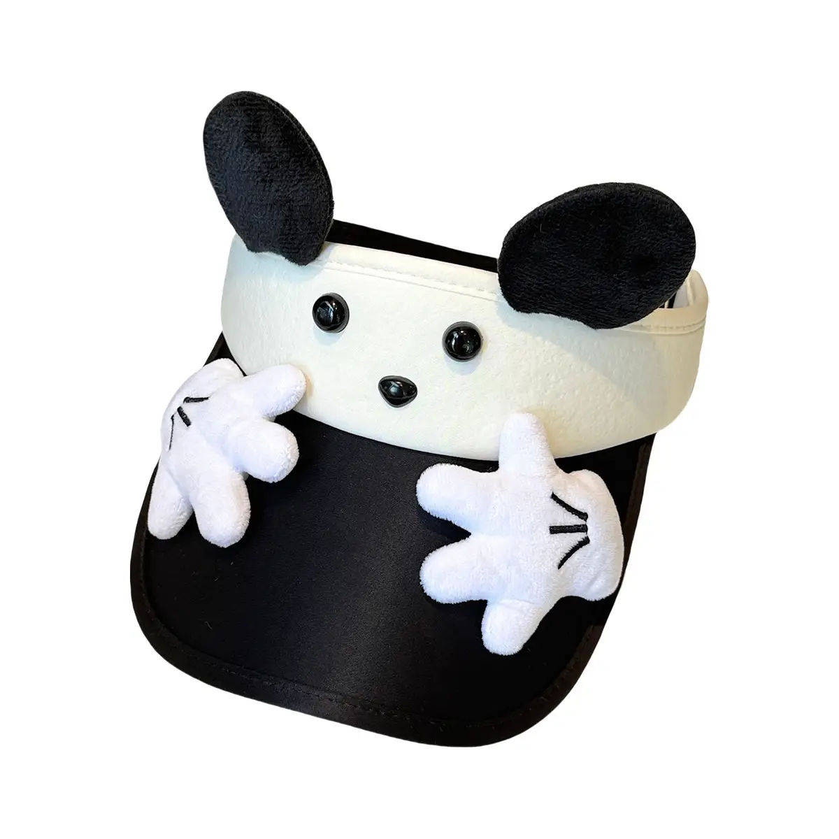 Cute Cartoon Sun Hat for Girls Light Blue Peaked Cap - Image 8