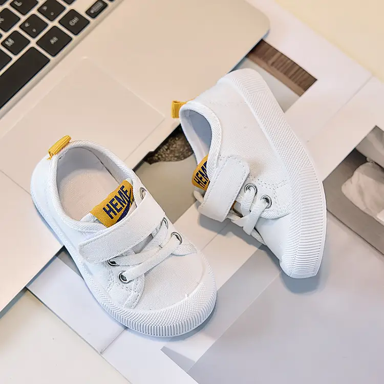 White Korean Style Baby Shoes for Boys Toddler — feature 12