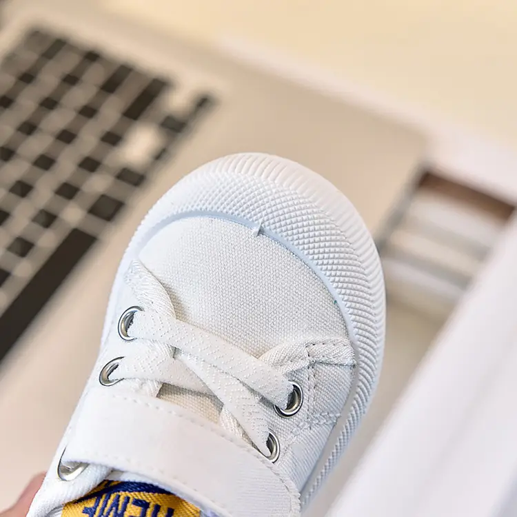 White Korean Style Baby Shoes for Boys Toddler — feature 14