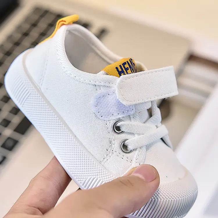 White Korean Style Baby Shoes for Boys Toddler — feature 15