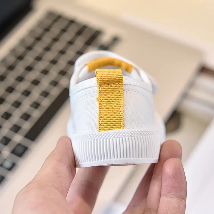 White Korean Style Baby Shoes for Boys Toddler — feature 17