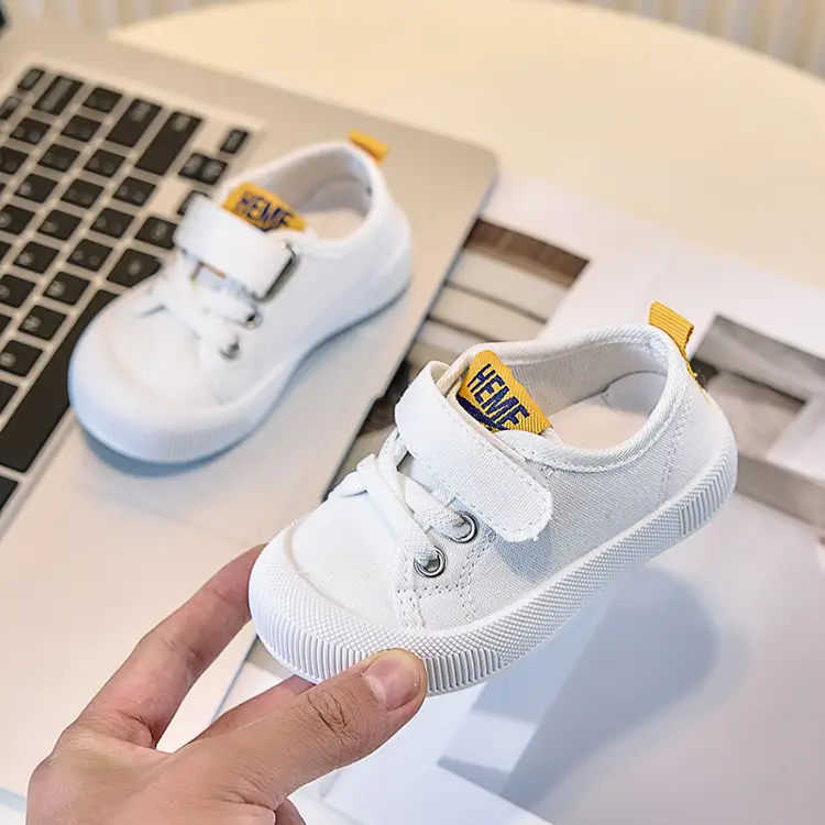 White Korean Style Baby Shoes for Boys Toddler — feature 7