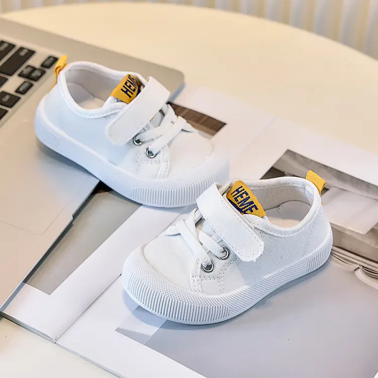 White Korean Style Baby Shoes for Boys Toddler — feature 8