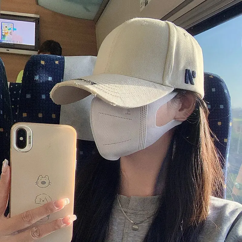 American Baseball Cap for Women Face-Slimming Duckbill Cap for Men - Image 10