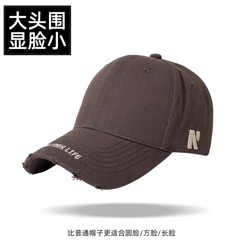 American Baseball Cap for Women Face-Slimming Duckbill Cap for Men - Image 4