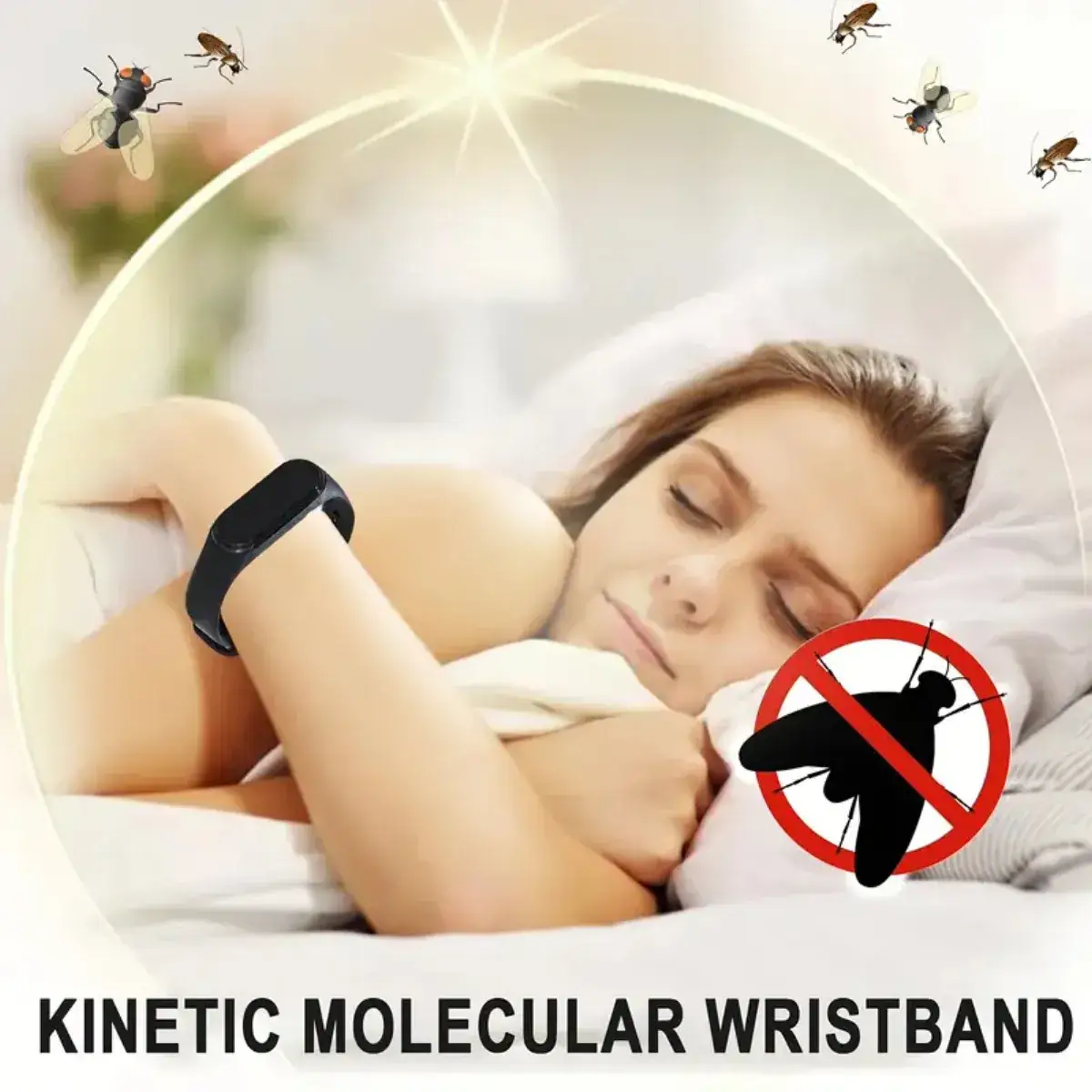 Tinted Digital Fitness Watch with Silicone Band
