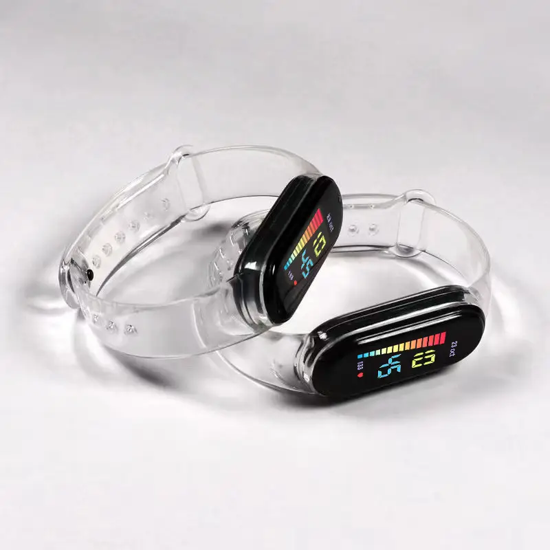 Mi 12 Transparent Belt Digital Watch 12:07 - Image 8