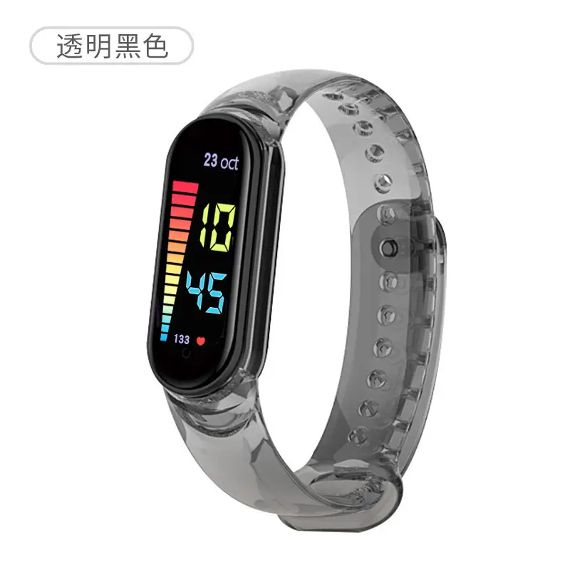 Mi 12 Transparent Belt Digital Watch 12:07 - Image 5
