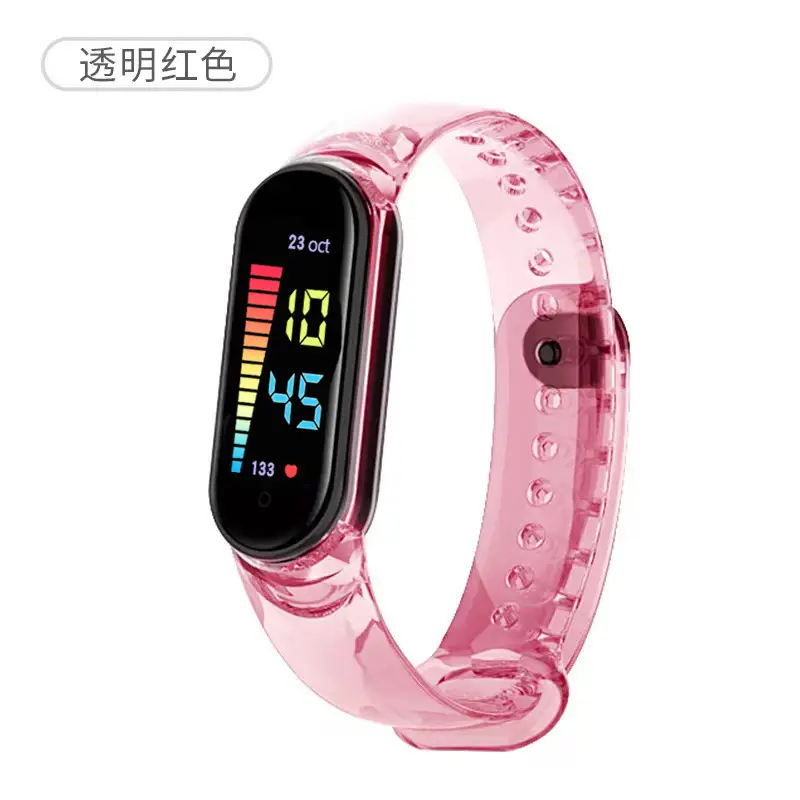 Mi 12 Transparent Belt Digital Watch 12:07 - Image 2