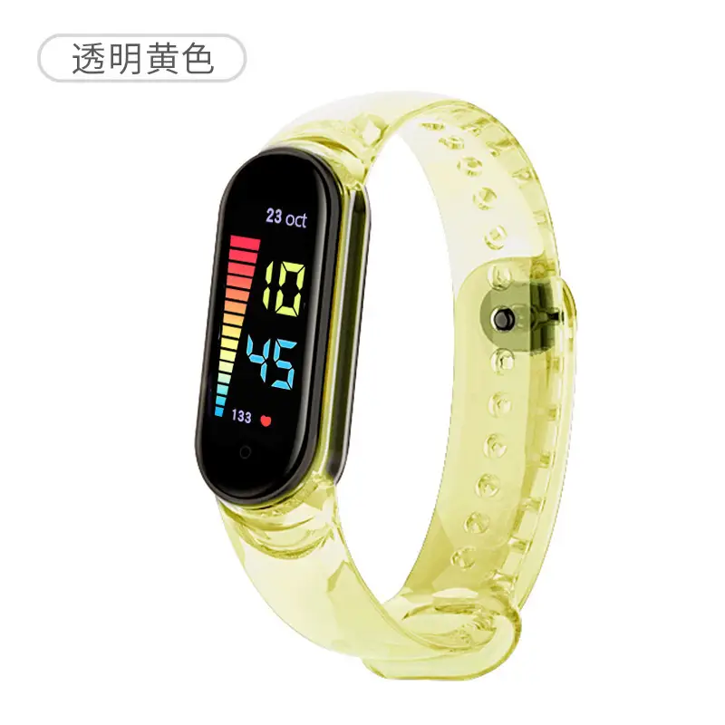 Mi 12 Transparent Belt Digital Watch 12:07 - Image 3