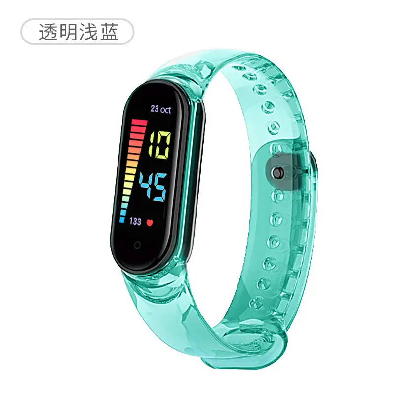 Mi 12 Transparent Belt Digital Watch 12:07 - Image 4