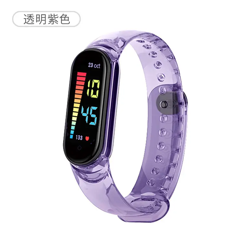 Mi 12 Transparent Belt Digital Watch 12:07 - Image 6