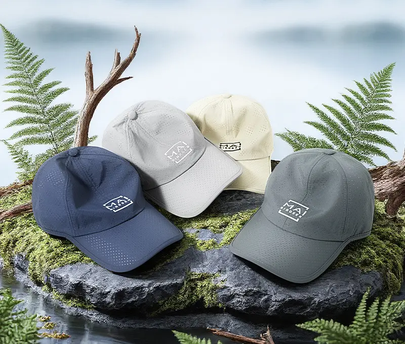Men Casual Mesh Sun Hat Grey Peaked Cap — feature 12