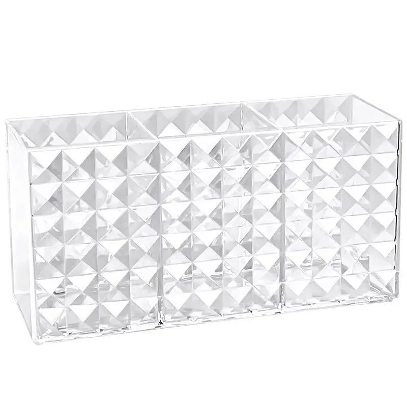 Transparent Acrylic Makeup Brush & Eyeliner Organizer - Image 6