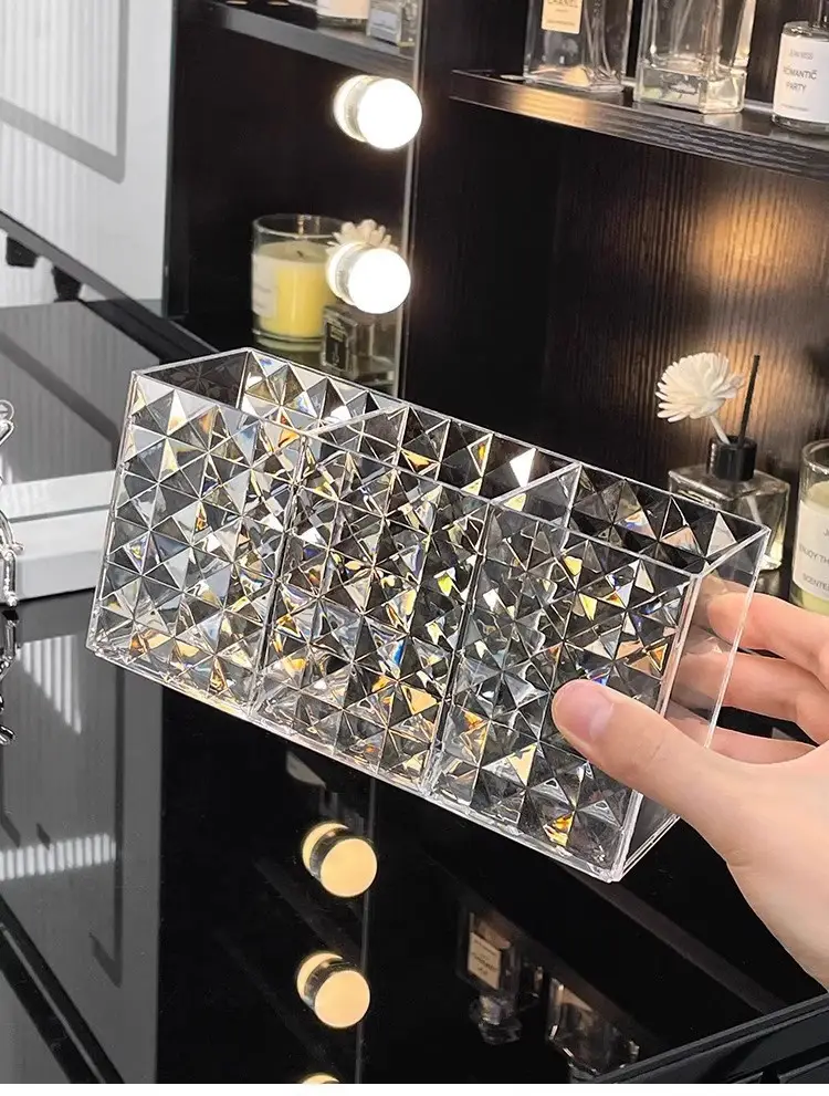 Transparent Acrylic Makeup Brush & Eyeliner Organizer — feature 8
