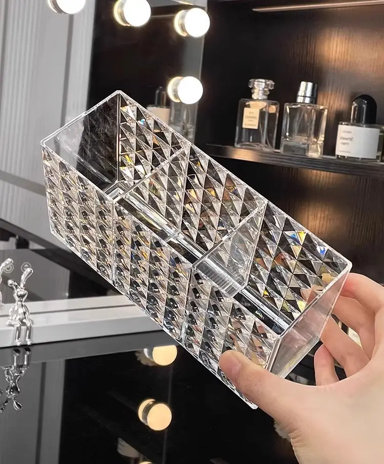 Transparent Acrylic Makeup Brush & Eyeliner Organizer — feature 9