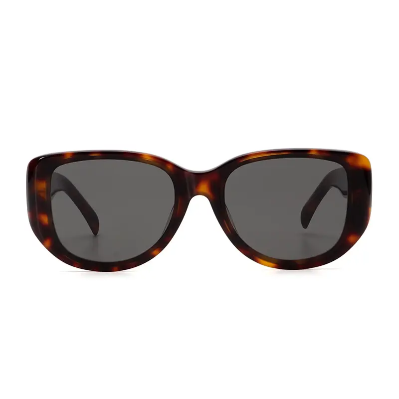 Women Anti-UV Sunglasses Black Brown Tortue Print - Image 8