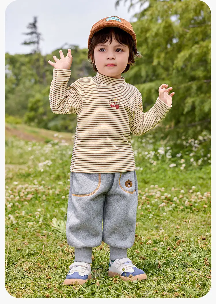Duduja Kids Cotton T-Shirt Cream 7A Base Layer — feature 16