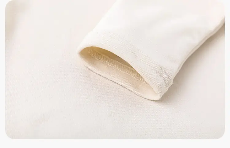 Duduja Kids Cotton T-Shirt Cream 7A Base Layer — feature 20