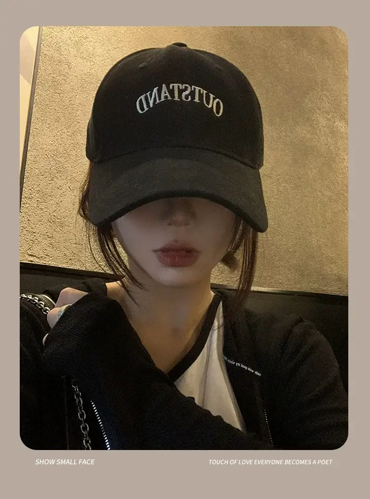 Women Outstanding Black Cap 2025 Embroidered — feature 12