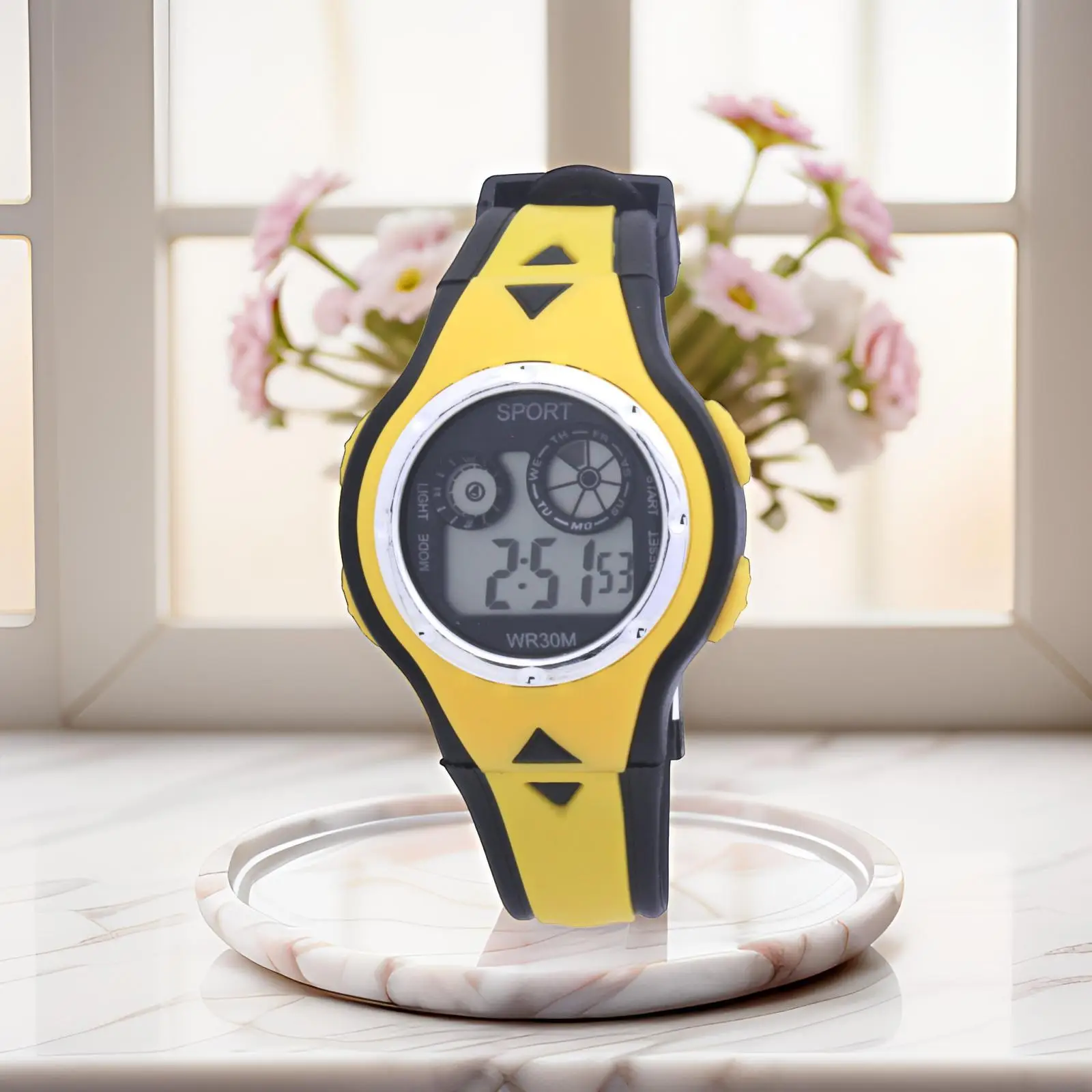Digital Multifunctional Student Watch Black Luminous - Image 9