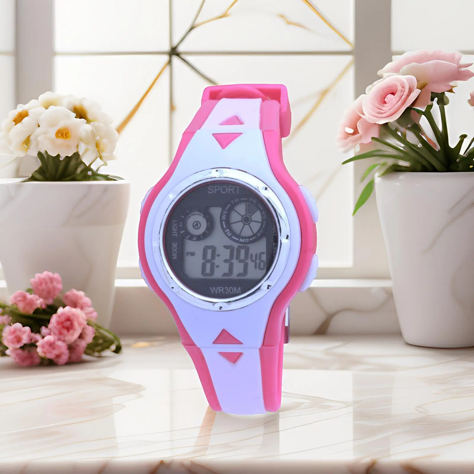 Digital Multifunctional Student Watch Black Luminous - Image 10