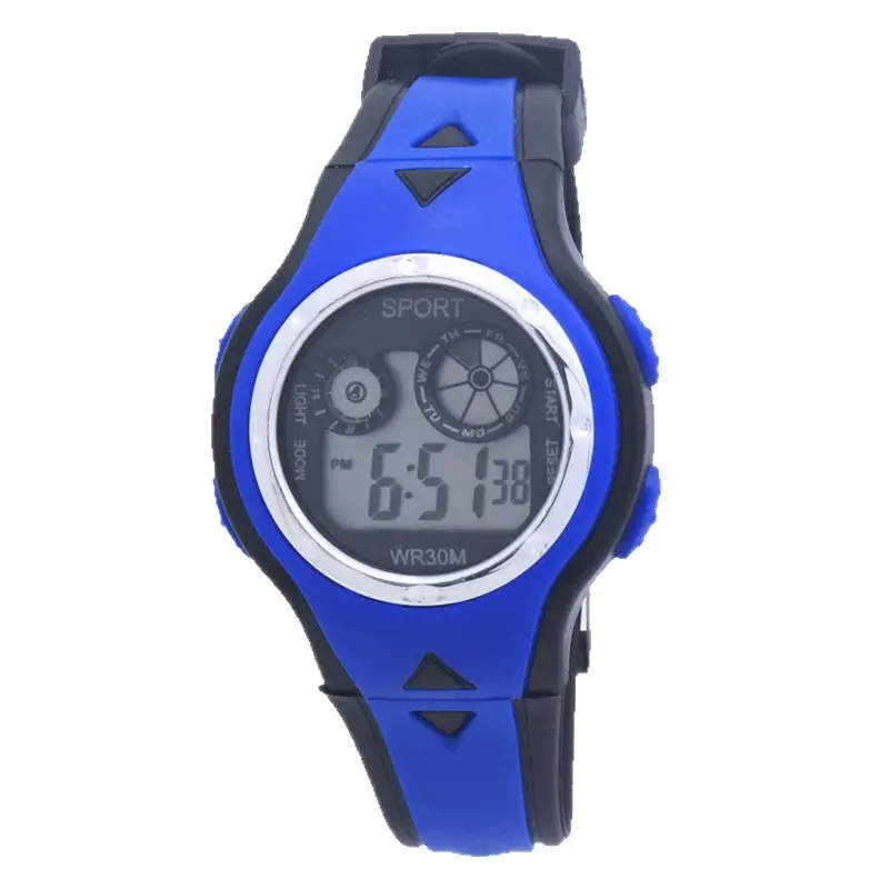 Digital Multifunctional Student Watch Black Luminous - Image 11
