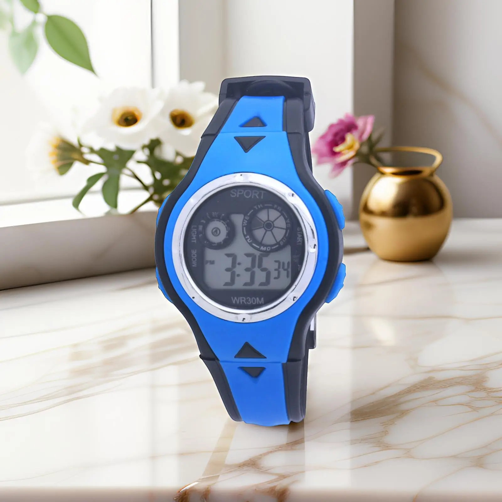 Digital Multifunctional Student Watch Black Luminous — feature 11