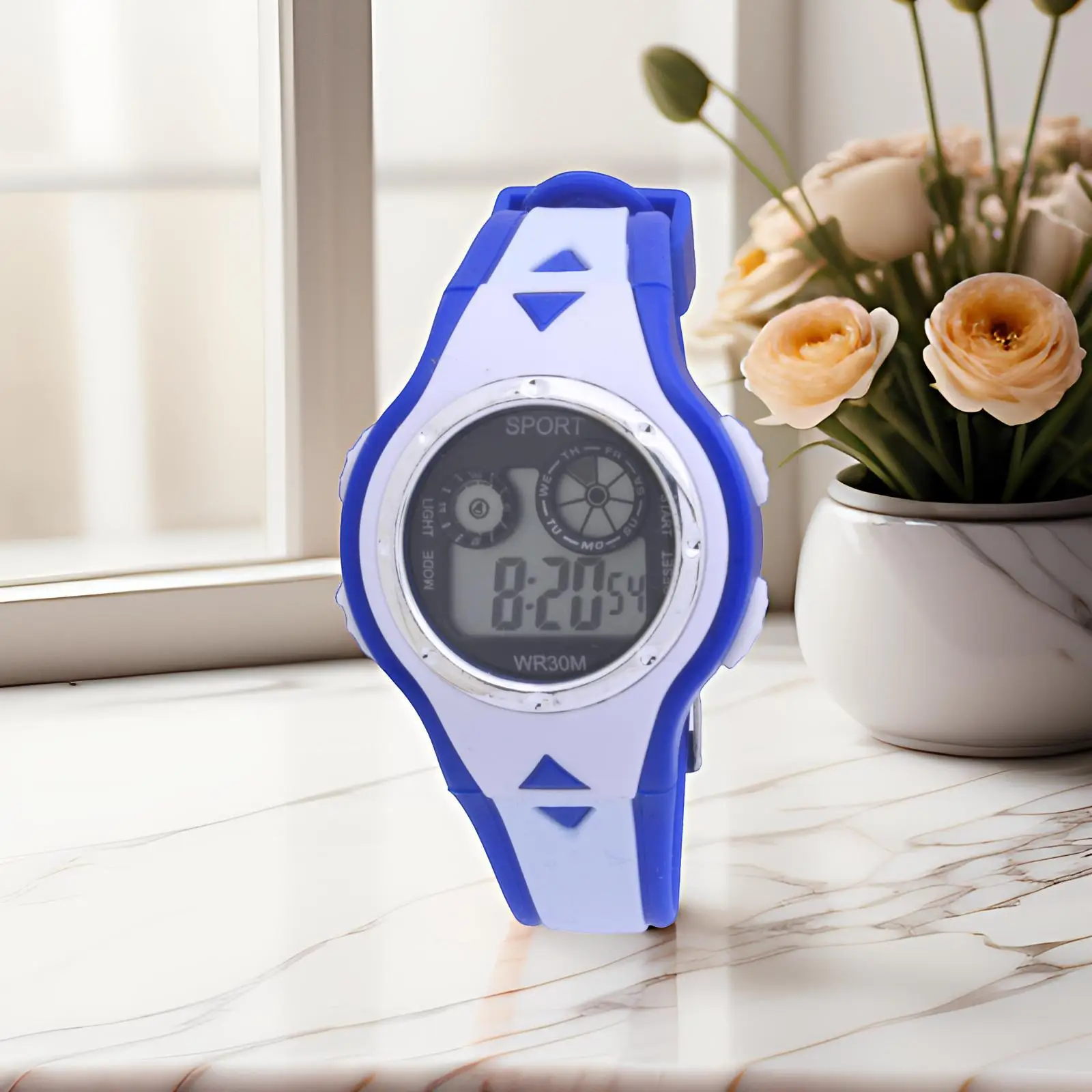 Digital Multifunctional Student Watch Black Luminous - Image 4
