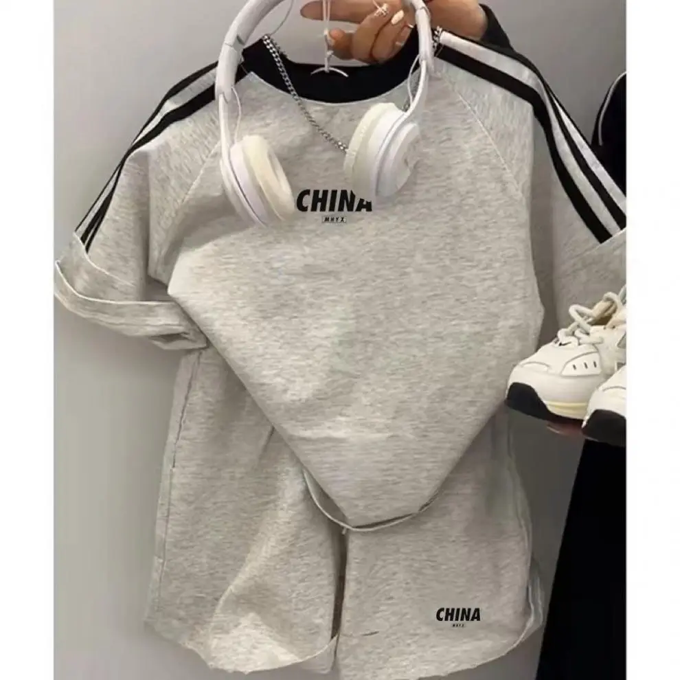 Boys China Track Tee Black 2025 Set — feature 3