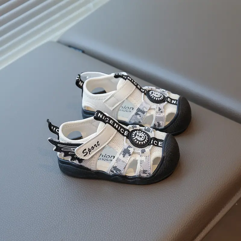 Baby Boy Sandals Summer 2025 Soft Sole Toddler Shoes