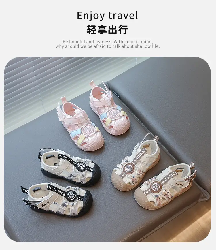 Baby Boy Sandals Summer 2025 Soft Sole Toddler Shoes — feature 1