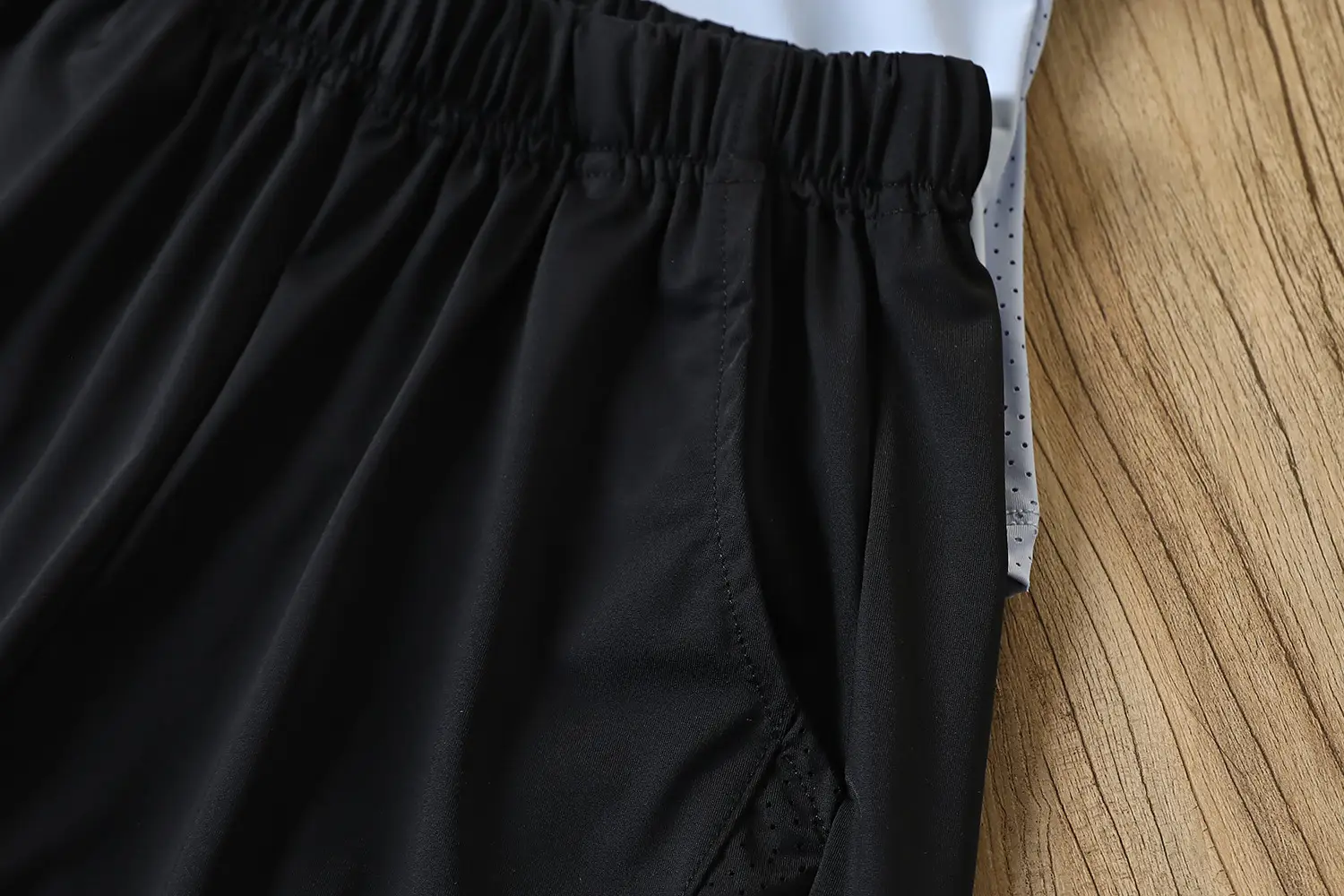 Children's Quick-Drying Suit White Black Vest Shorts â feature 16
