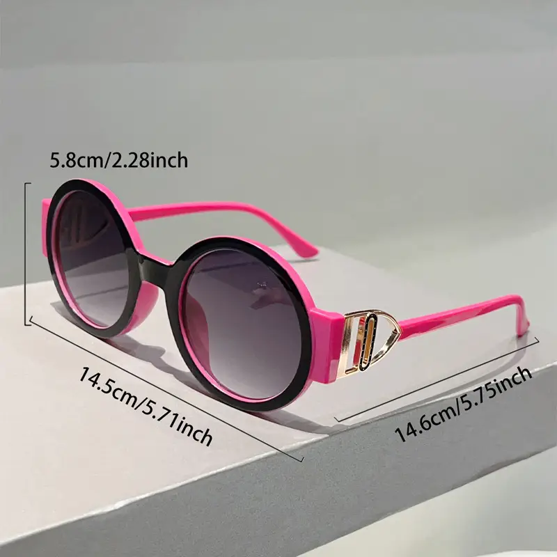 Pink Triangle Sunglasses with Gold Plated Buckle — feature 12