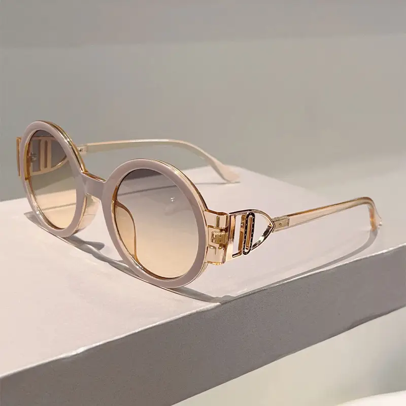 Pink Triangle Sunglasses with Gold Plated Buckle — feature 16