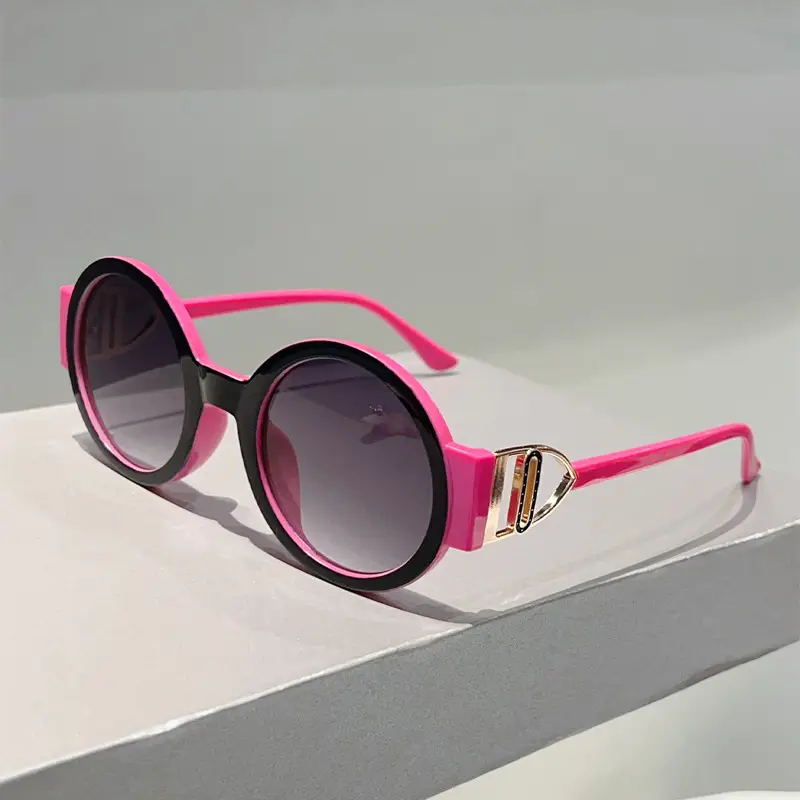 Pink Triangle Sunglasses with Gold Plated Buckle — feature 17