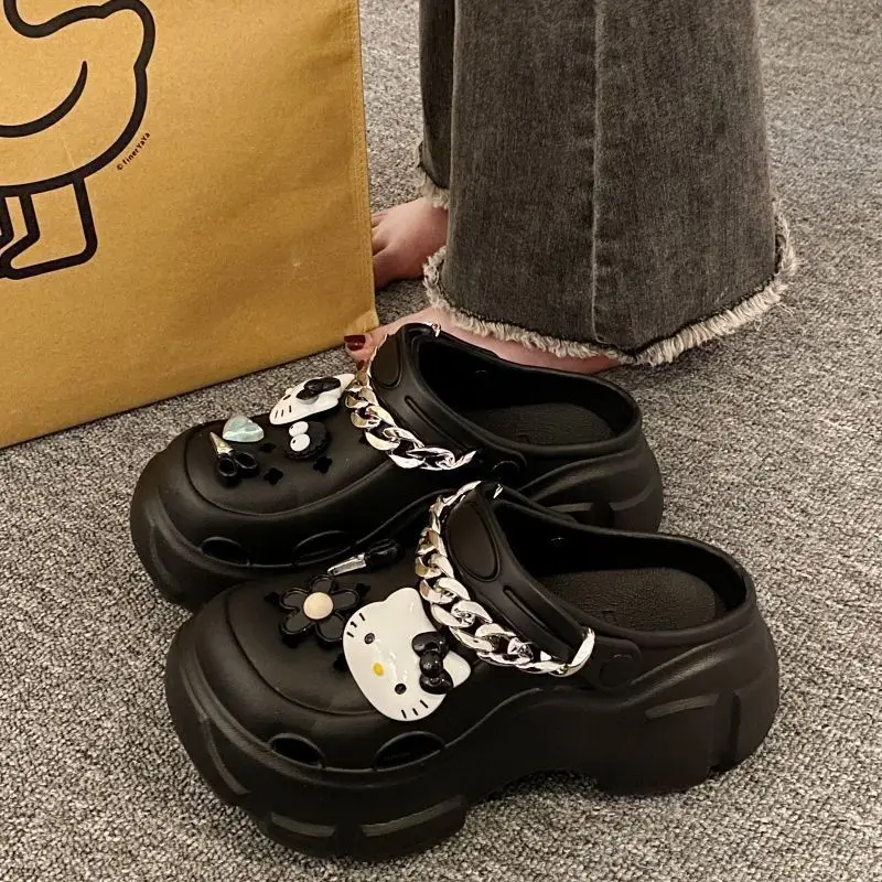 2025 Black EVA Heel Sandals for Women - Image 21