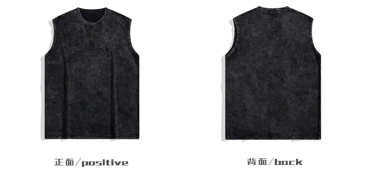 Boys Washed Vintage Vest Children Summer T-Shirt Pure Cotton Loose Sleeveless Cross Border Wholesale — feature 9