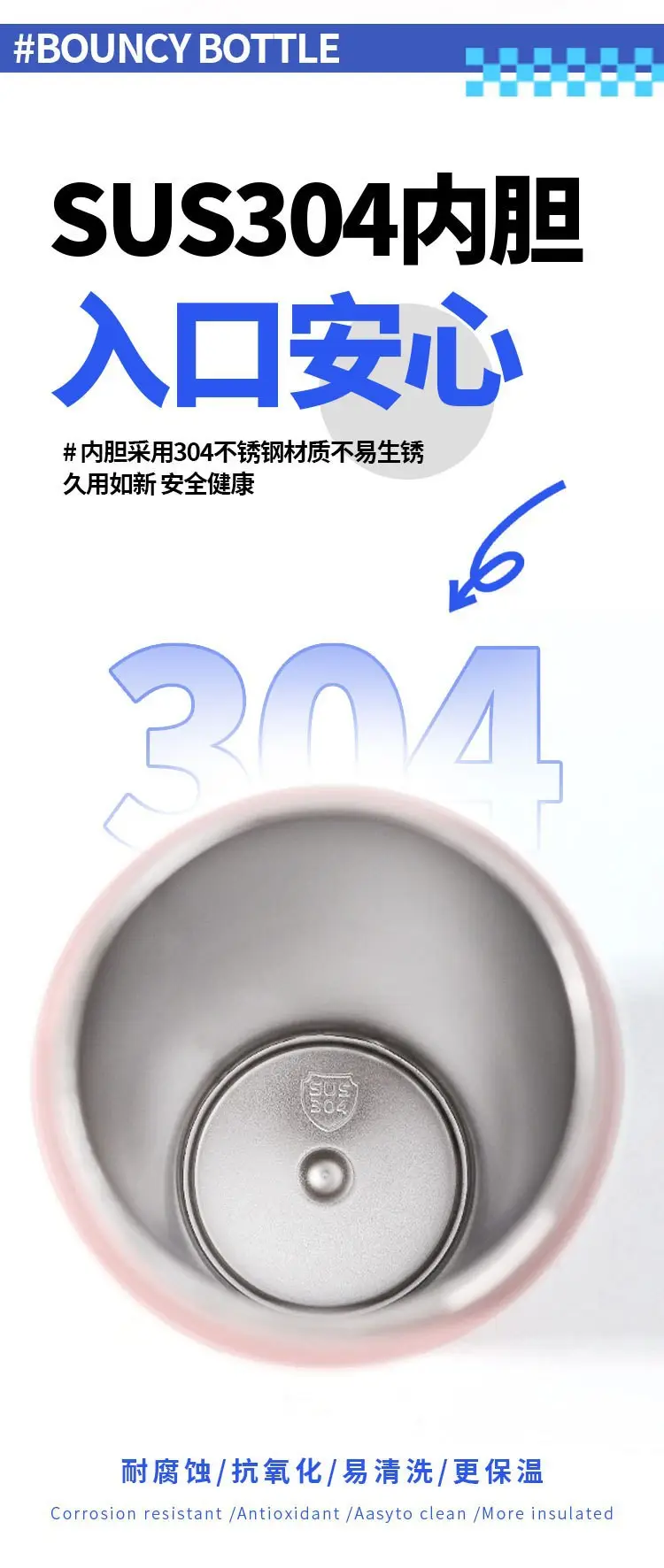 Cross-Border Cartoon Fruit Cup 304 Stainless Steel Thermos Cup Large Capacity Portable Double Drinking Cup Outdoor Sports Water Bottle — feature 5