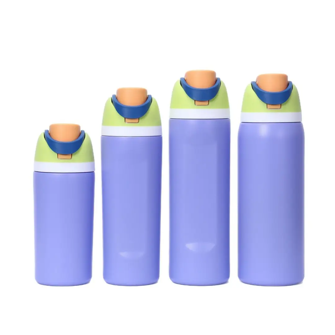 Cross-Border Cartoon Fruit Cup 304 Stainless Steel Thermos Cup Large Capacity Portable Double Drinking Cup Outdoor Sports Water Bottle