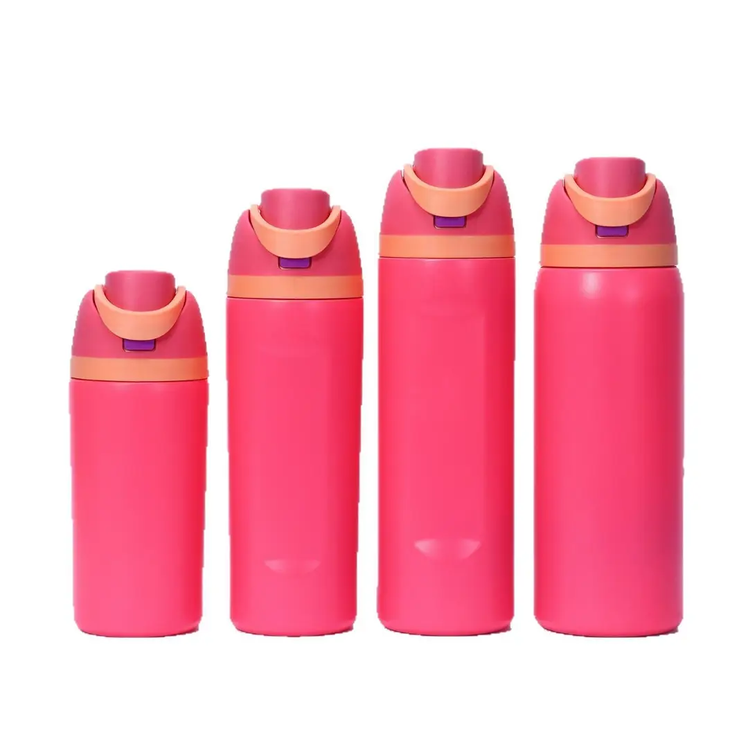 Cross-Border Cartoon Fruit Cup 304 Stainless Steel Thermos Cup Large Capacity Portable Double Drinking Cup Outdoor Sports Water Bottle
