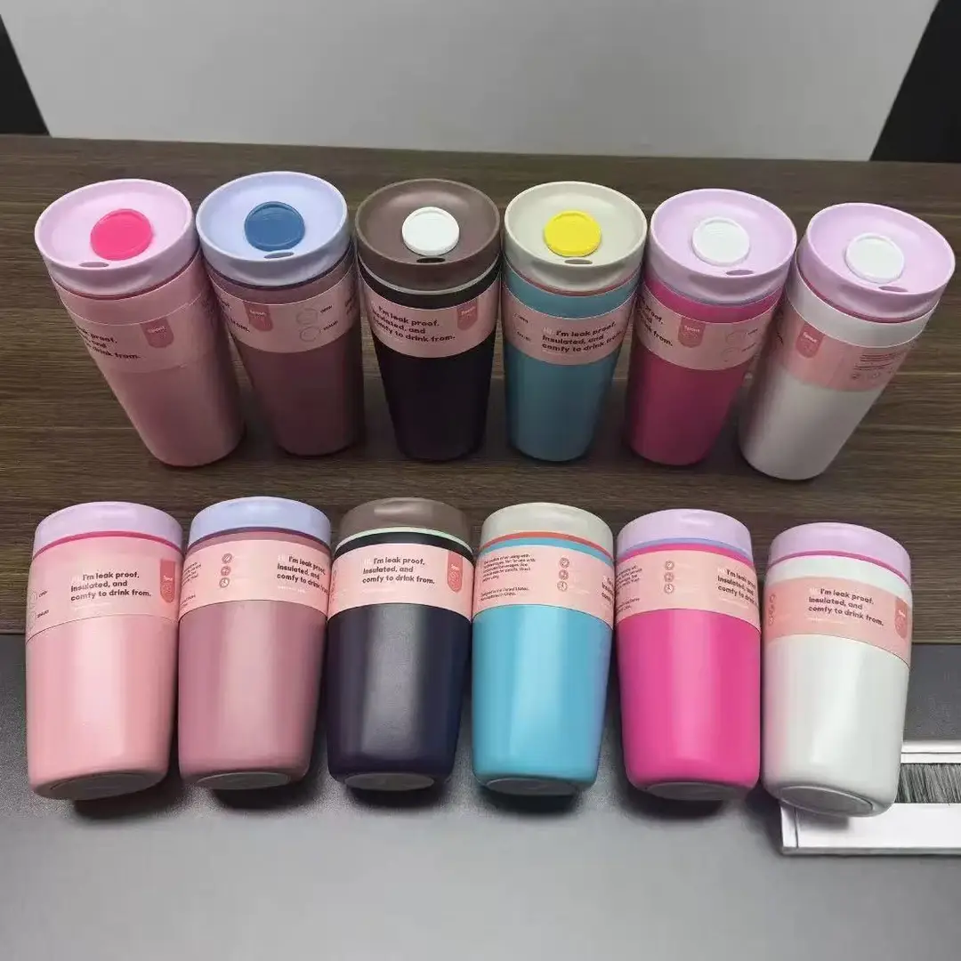 Cross-Border Cartoon Fruit Cup 304 Stainless Steel Thermos Cup Large Capacity Portable Double Drinking Cup Outdoor Sports Water Bottle