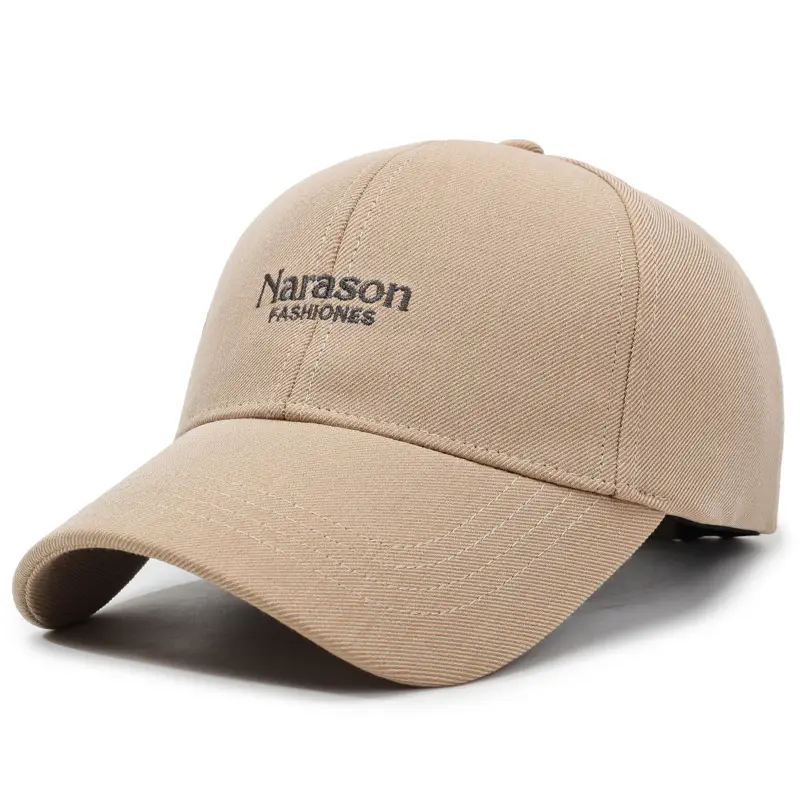 Men's Grey Knitted Baseball Cap Korean Style - Image 5