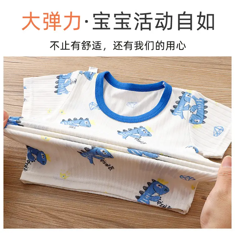 Baby Girl Printed T-Shirt & Shorts Set White — feature 4