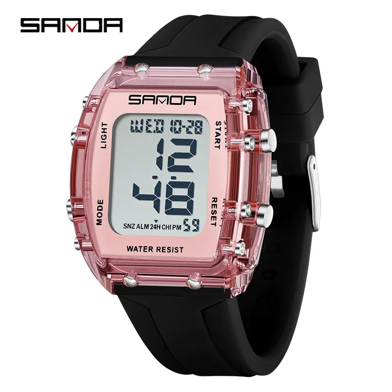 Sanda Waterproof Countdown Electronic Watch Blue 2049 - Image 18