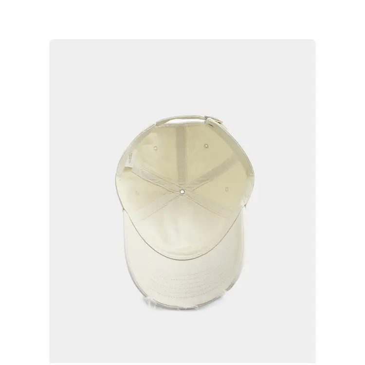 Black Distressed Baseball Cap for Women Men Korean Style Casual — feature 13
