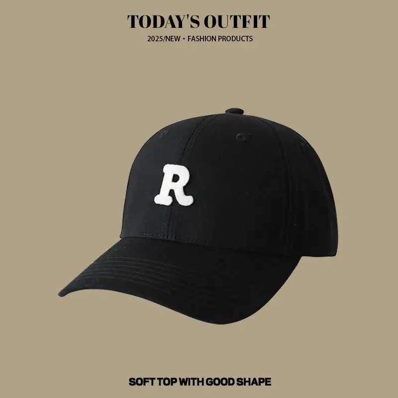 2025 Korean Style Pink Baseball Cap with Wide Brim - Image 3